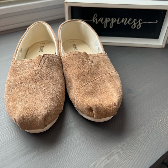 Suede Tom’s Alparagata slip ons - Picture 3 of 4